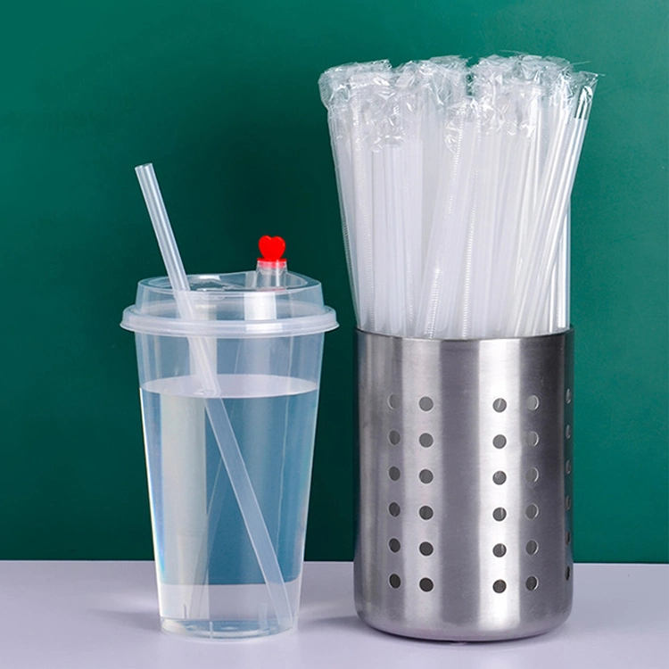 Eco-Briendly PLA Disposable Plastic Drinking Straw