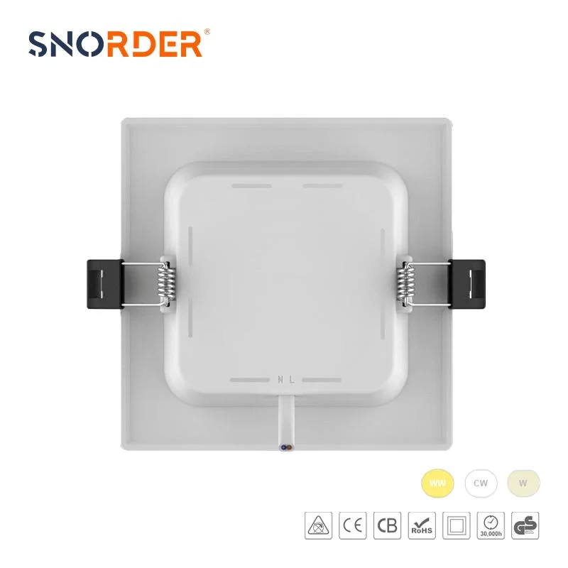 Indoor 9W Warm White LED Panel Light SMD2835