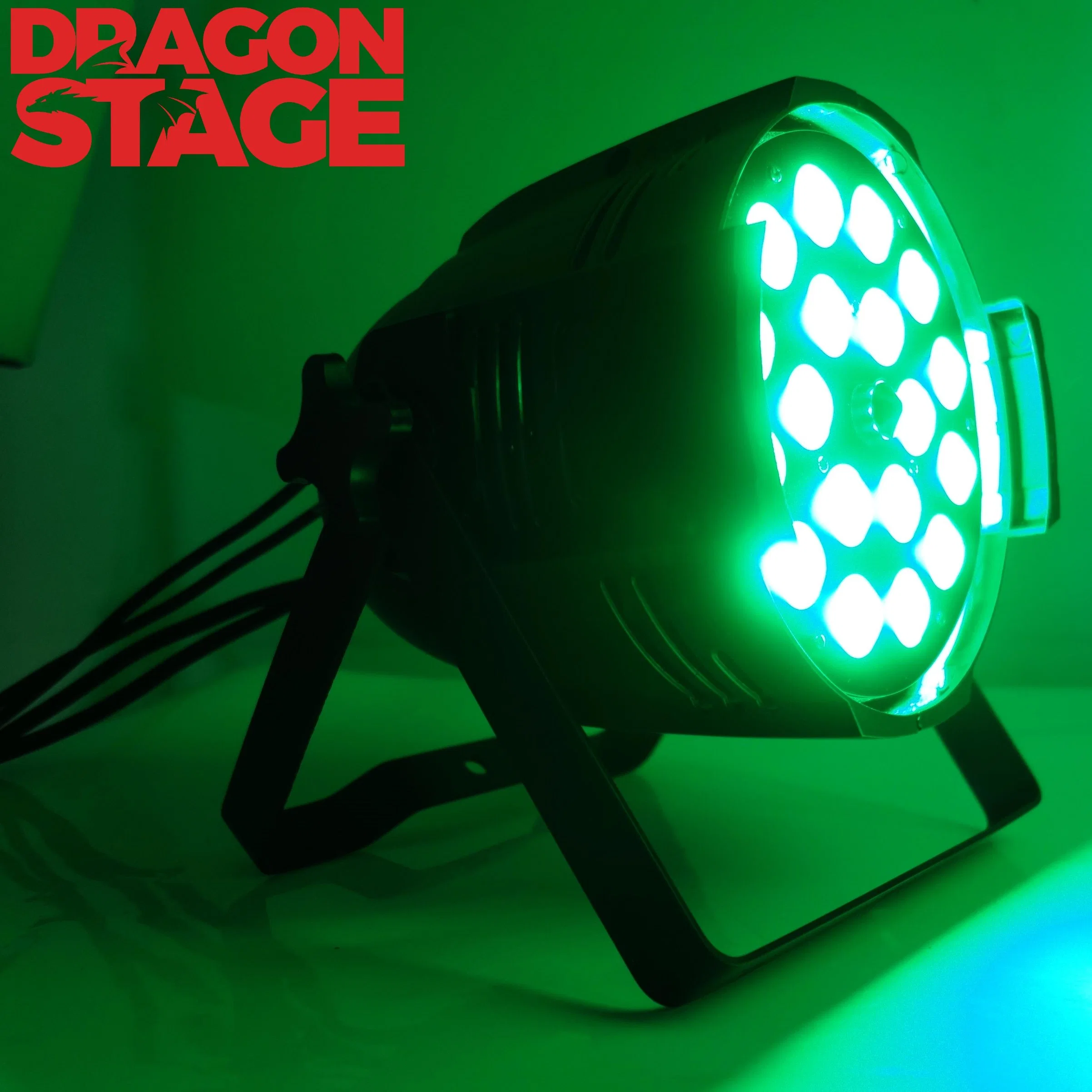 Dragonstage 180W/216W/270W 18x15W 6en1 el equipo blanco teñido de parte de la luz de la COB impermeable planas pueden 18 luces LED PAR