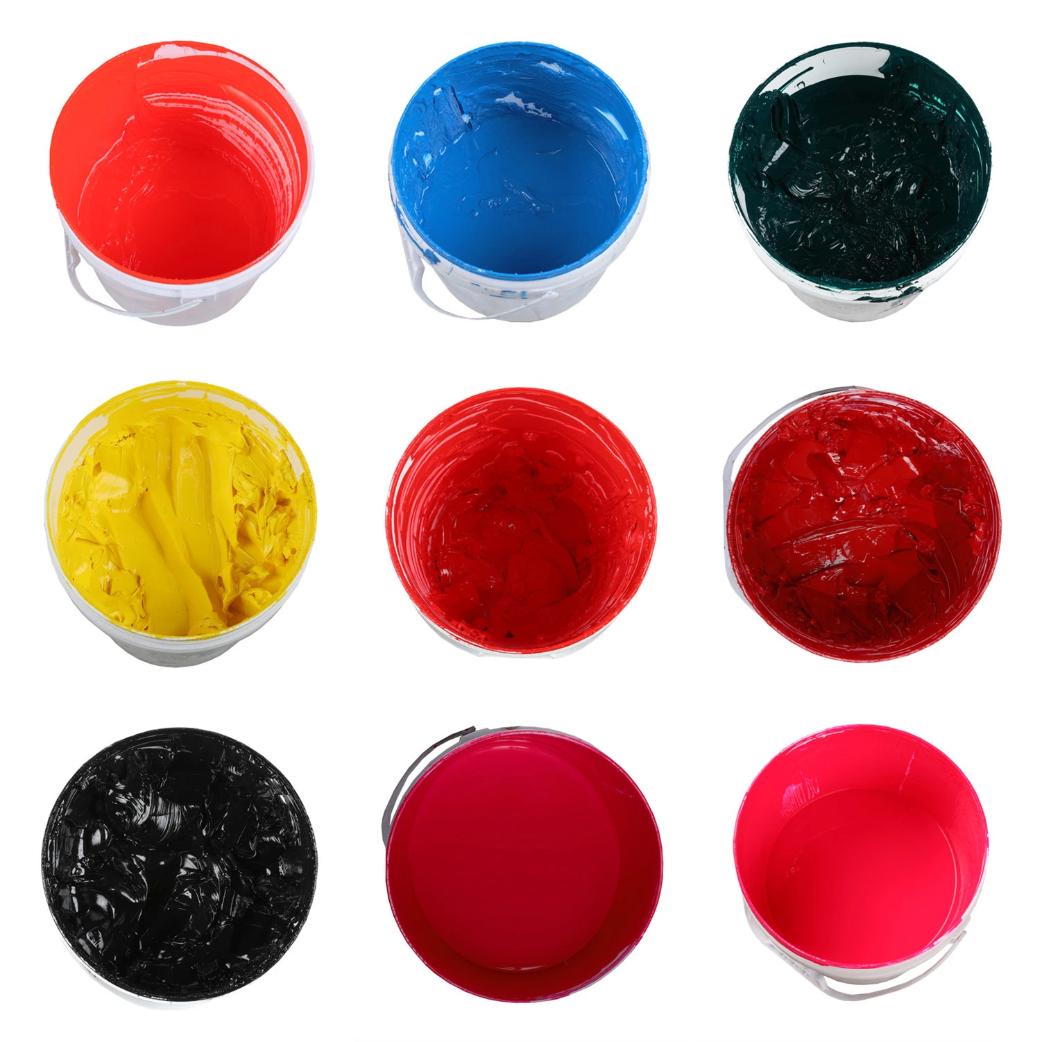 Liquid Silicone Pigment Ink for Textile Screen Printing (High Concentration)