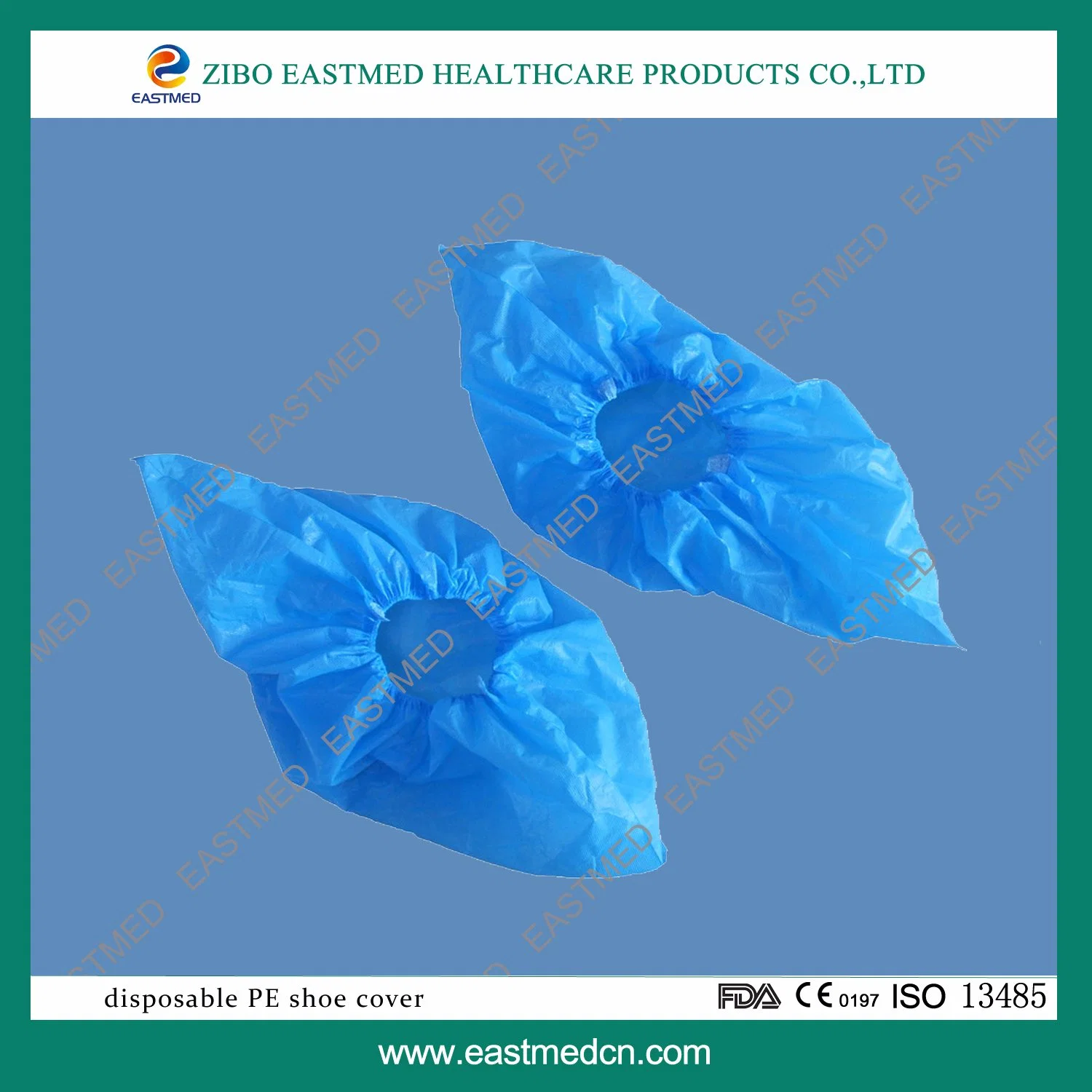 Nonwoven/PP/ PE /CPE Surgical Shoe Cover Ce/ISO