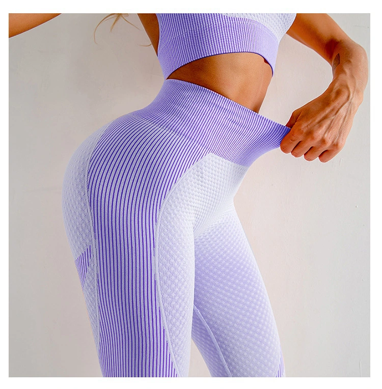 Costume 3PCS Gym Wear Women Clothes Garment New Products Track Suit Sport Suit Long Sleeve Seamless Yoga Gym Set