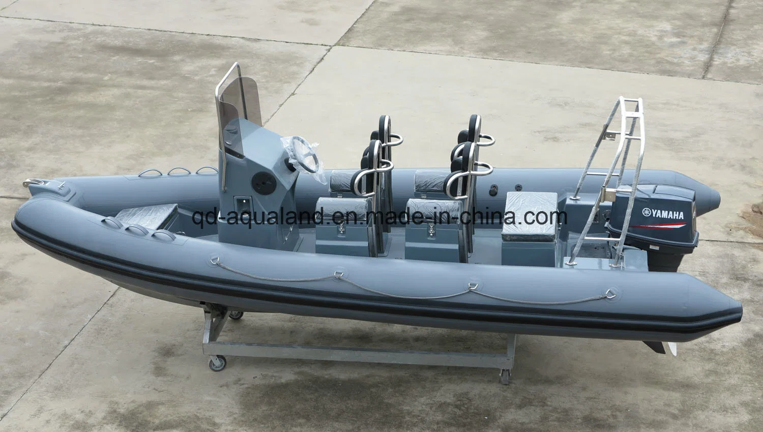 Aqualand 19feet 5.8m Rigid Inflatable Patrol Boat /Rib Motor Boat/Diving Boat/Coach Boat (RIB580T)