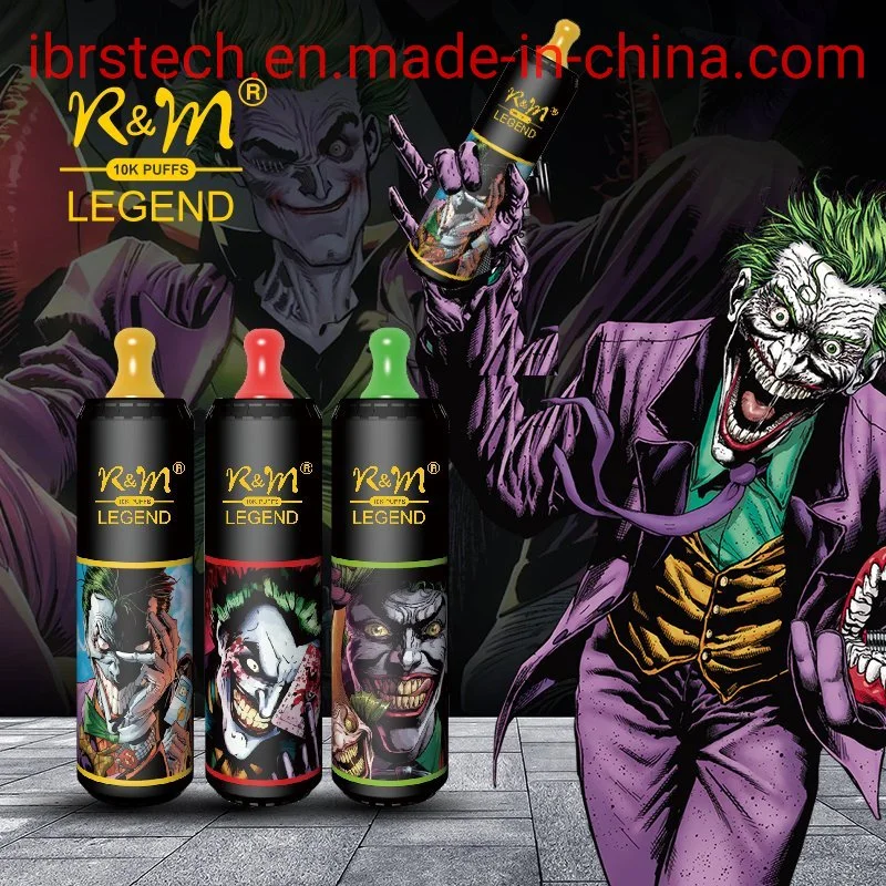 Consulta sobre China original 10000 Puffs R&amp;M Legend recargable desechable VAPE Tipo C bobina de malla Control electrónico de flujo de aire