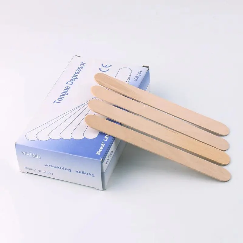 Medical Non Sterile or Sterile Wooden Tongue Depressor