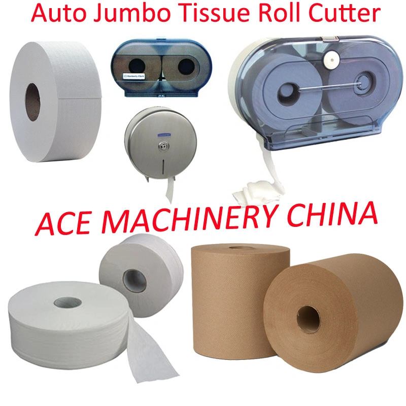 Automatic Jumbo Toilet Roll Log Saw Cutting Machine Diameter 360mm