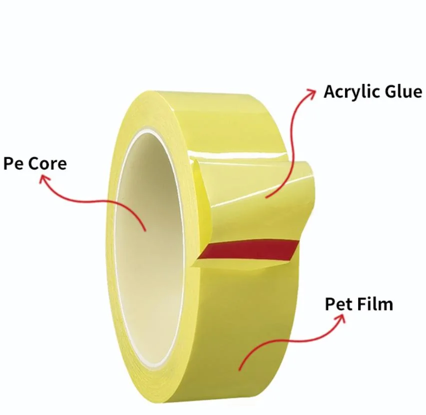 Mara Fita adesiva de Mylar de poliéster Pet