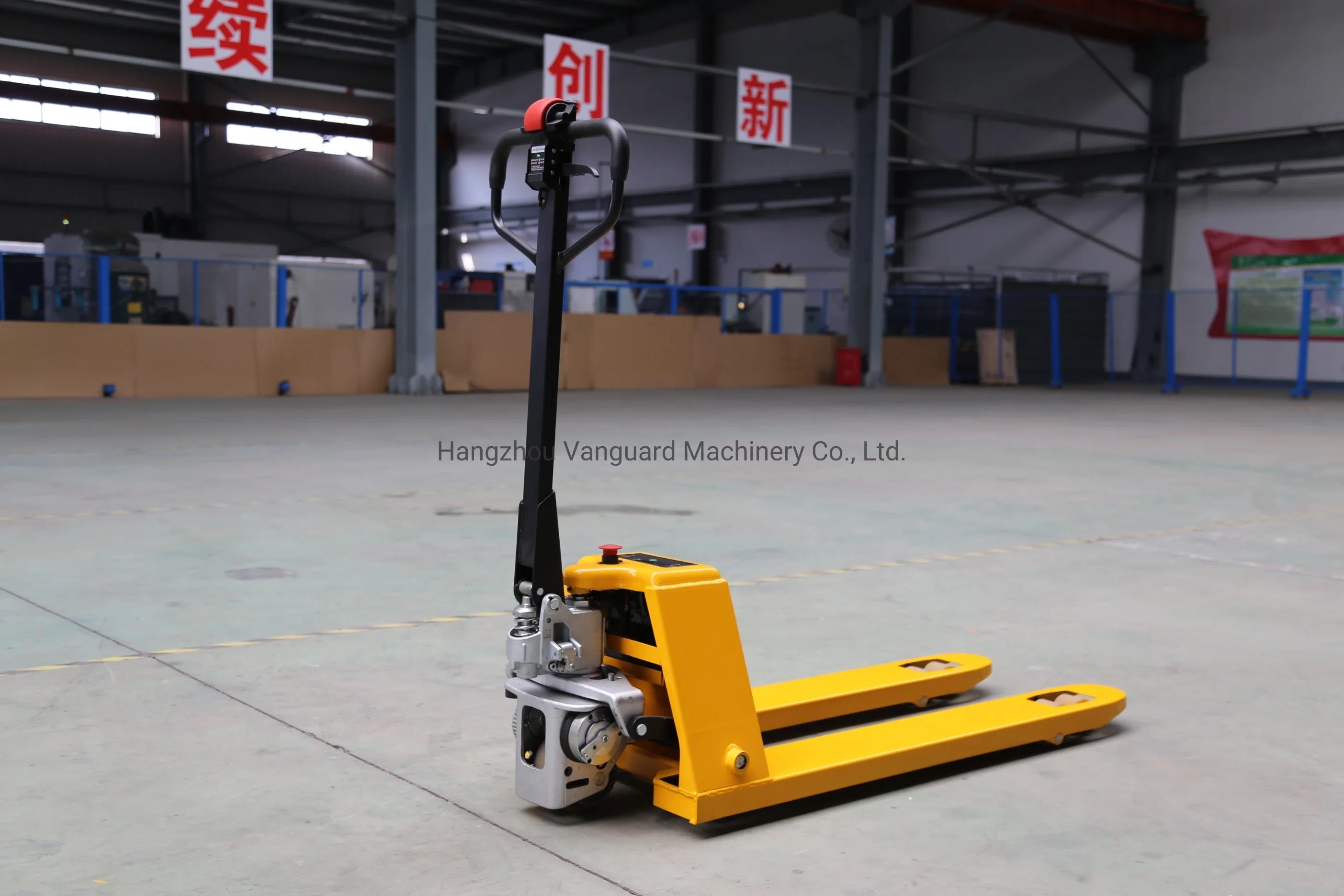 Power Battery Operated 1500kgs Hybrid Pallet Truck Forklift with CE Certification