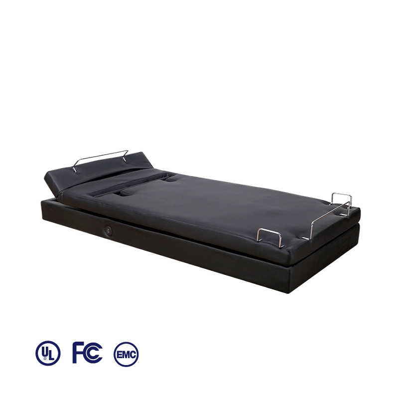 Konfurt Factory Price Furniture Style Luxury Electric Power Adjustable Bed for Elderly Massage Power Adjustable Bed Base Mattress Foundation