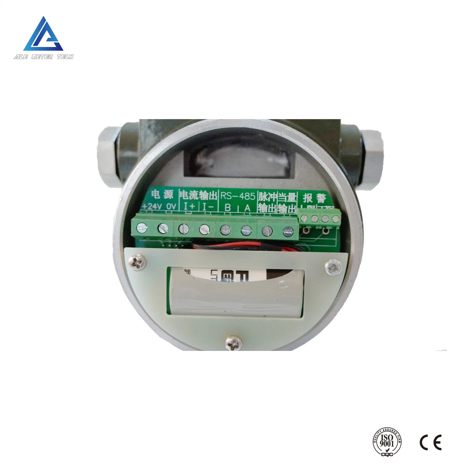 RS485 Modbus Vortex Precession Flowmeter Swirl Vortex Precession Flow Meter for Compress Air