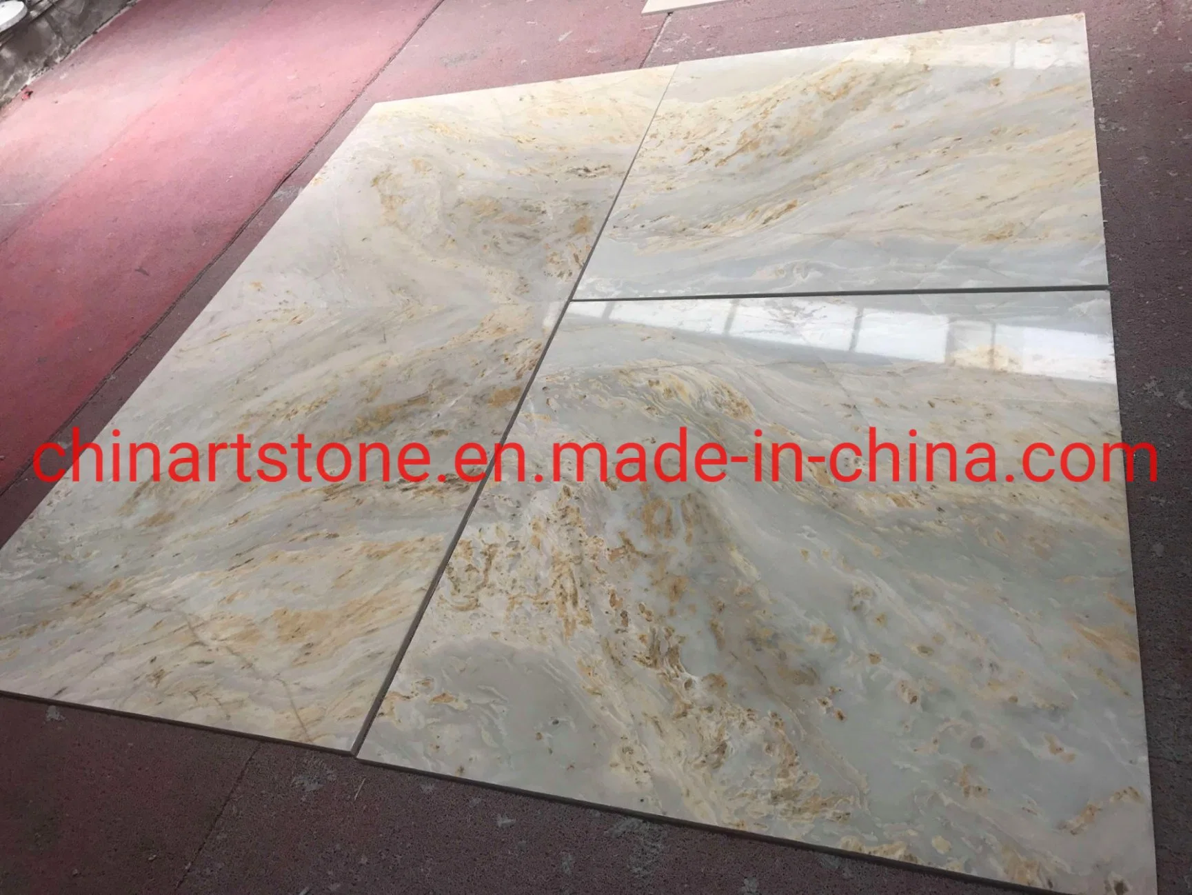 Book-Matched Nature Marble for Wall and Floor Tile