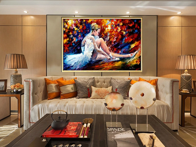 Wholesale/Supplier High quality/High cost performance  Decoration Oil Painting, Knife Painting for Scenery for Gallery