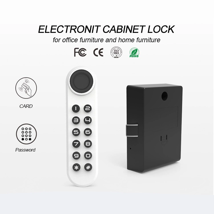 Cofre Ferragens Puxador de armário código magnético Fingerprint Smart Lock