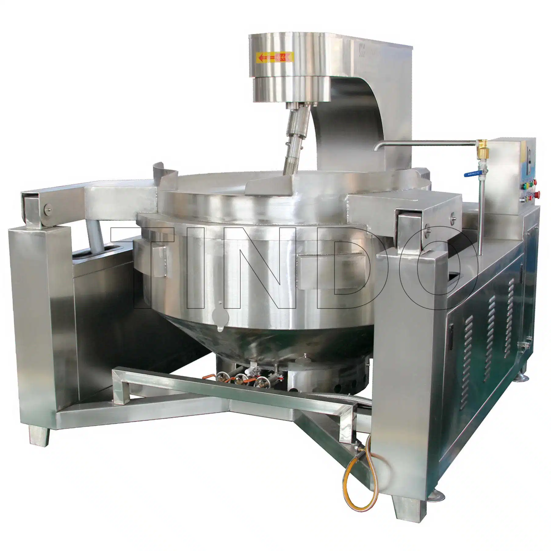 Hot Selling Cooking Pot for Jam Corn Paste Jacketed Kettle with Planetary Mixer Machinery