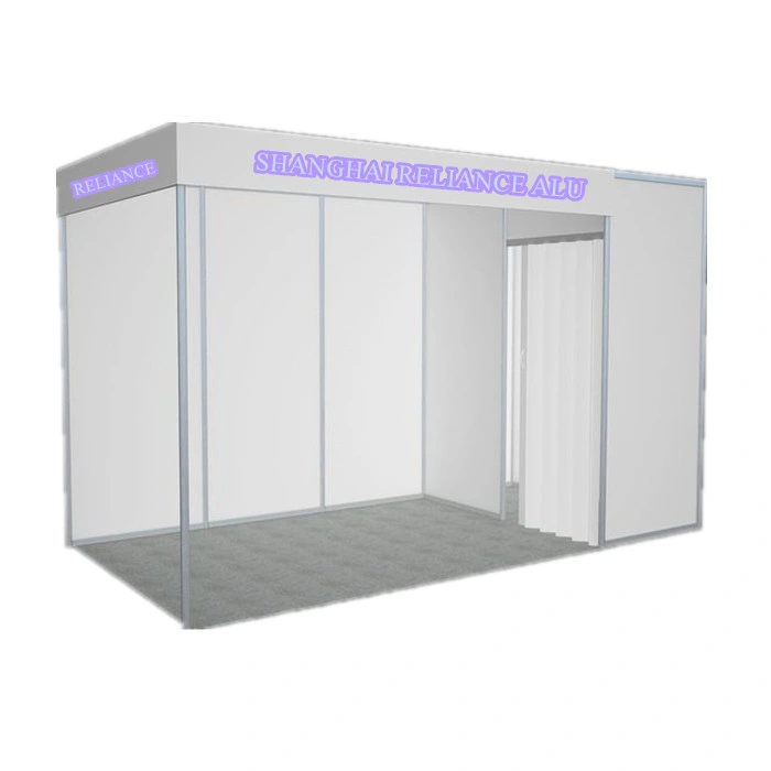 Pure Aluminium Material Exhibition Show Pop up Display Stand Octanorm