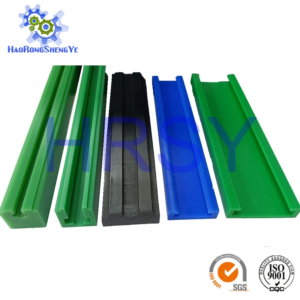 Plástico de UHMWPE Ckg17V80Guía de la cadena de rodillos de ASA