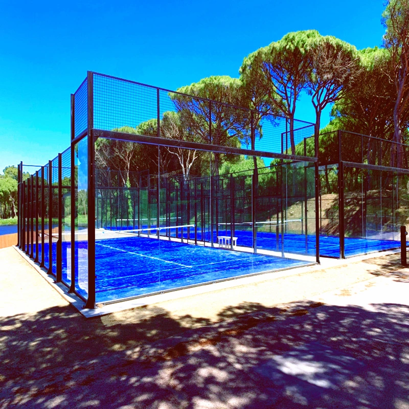 Hot-DIP Galvanized Mesh China Youngman Paddle Tennis Court Facility Manufacturer