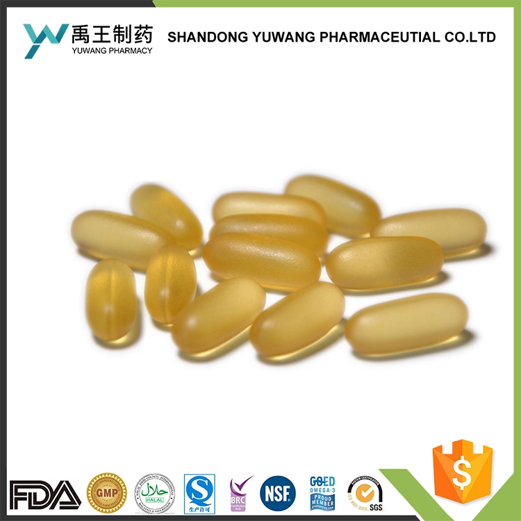 Brc/NSF/Fos Yuwang High quality/High cost performance  Factory Supply Brc FDA Certificated Fish Oil Softgel in Bulk