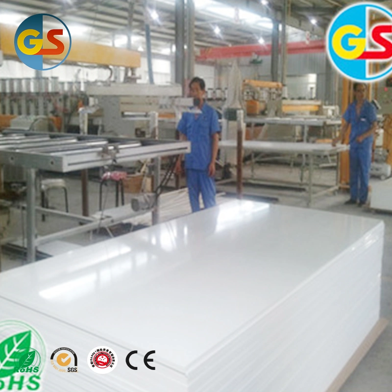 Goldensign 18mm Thickness Plastic Building Materials Type PVC Foam Sheet