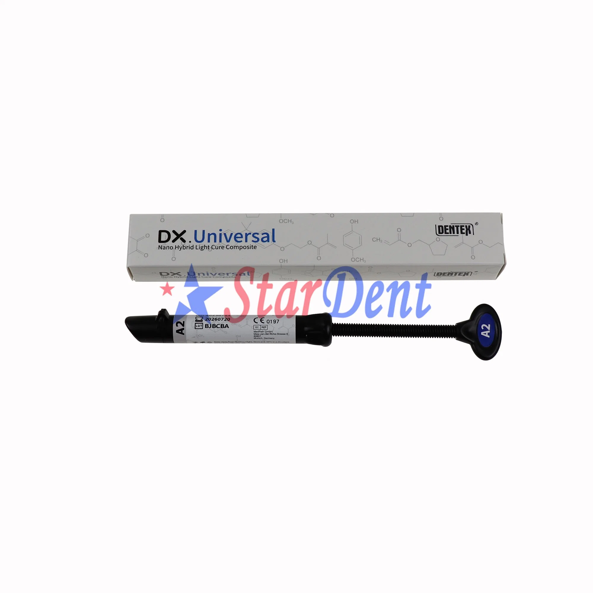 Hot Sale Dx. Universal Nano Hybridlight Cure Composite with Different Colors Supplies