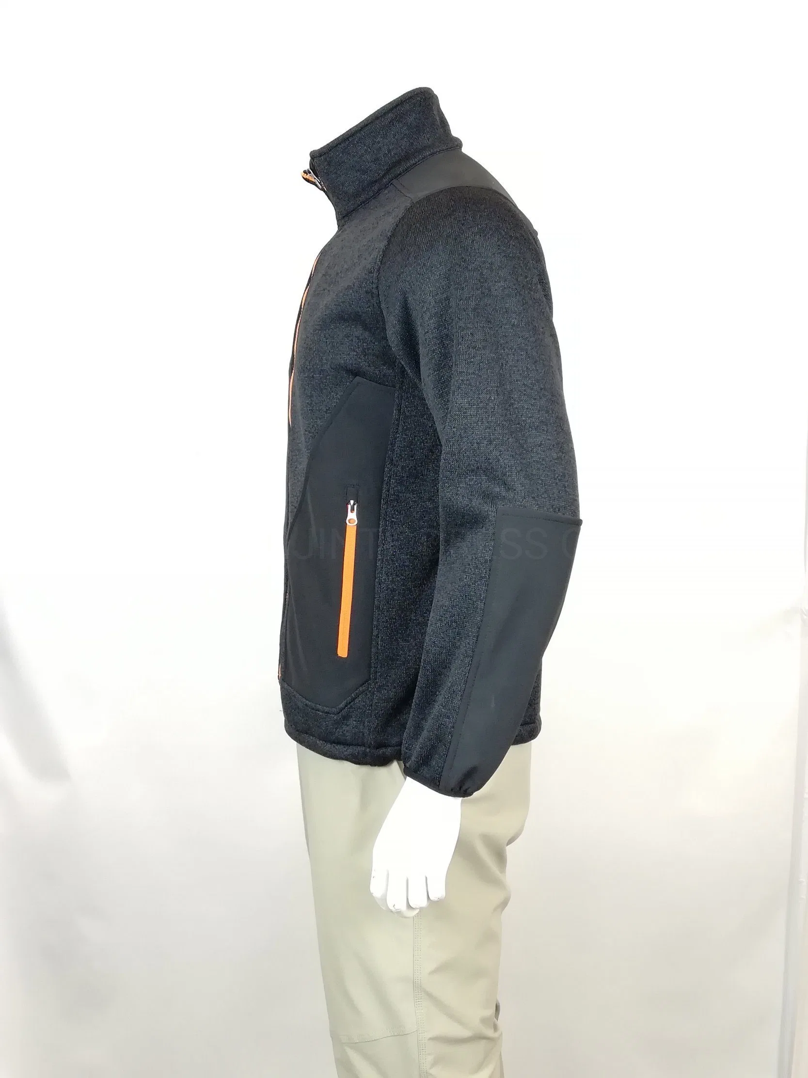 Adult Working Clothes Knitted Work Jacket Polyester Workwear