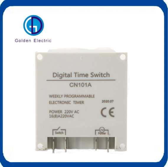 Cn304uma função múltiplos 1min para 168disponível 220V AC 16um visor LCD Interruptor do temporizador de Switch