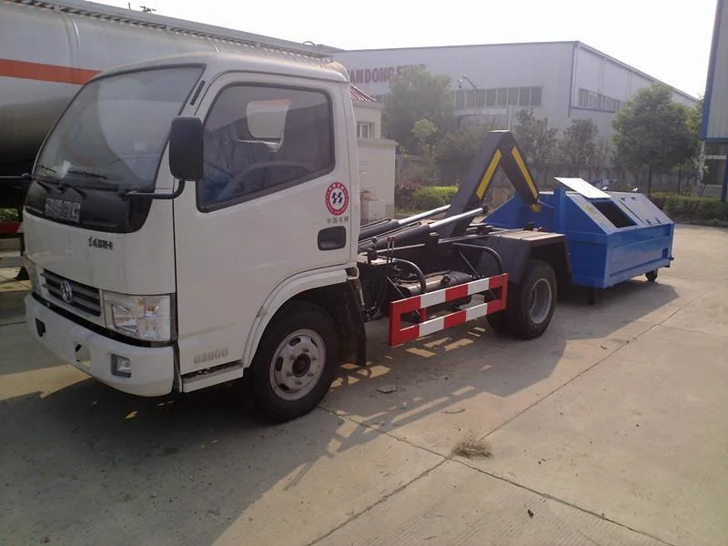 Dongfeng Electric 5 6 Ton Compressed Garbage Truck