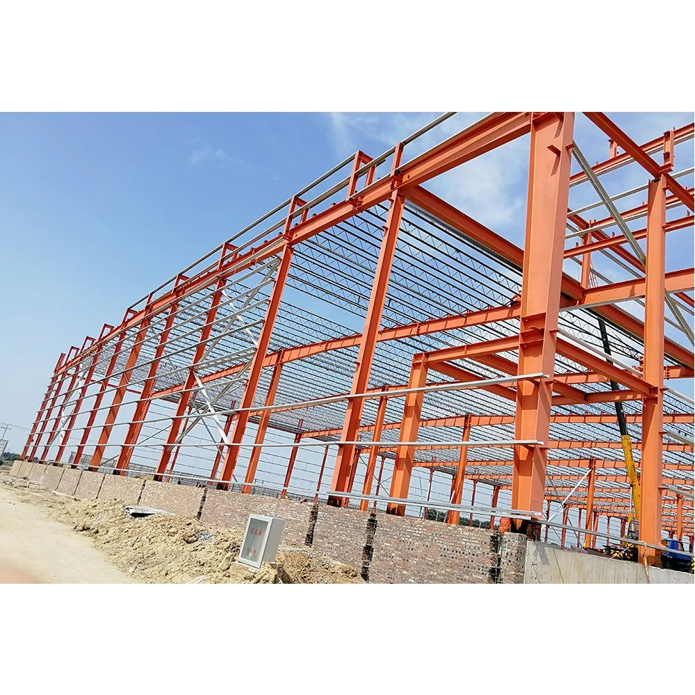 Prefabricated Warehouse Cost Pre Engineered Metal Canopy Metal Frames and Trusses