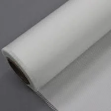 White Fiberglass Fabric Cloth, Fibreglass Cloth Roll Fiberglass Plain Weave Fabric Cloth 12*8