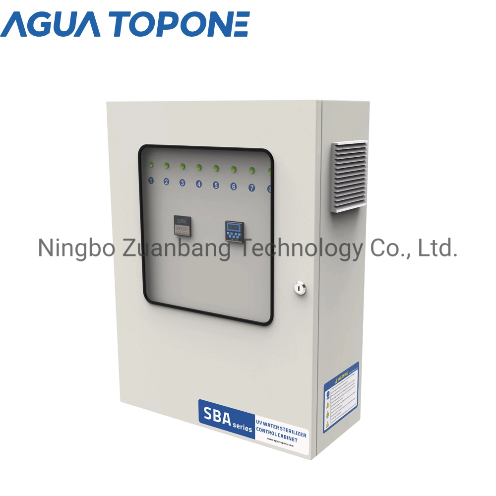 Agua Topone 10 to 500 M3/Hour Auto Wiper Cleaning Ultraviolet Sterilizer for Water Purifying