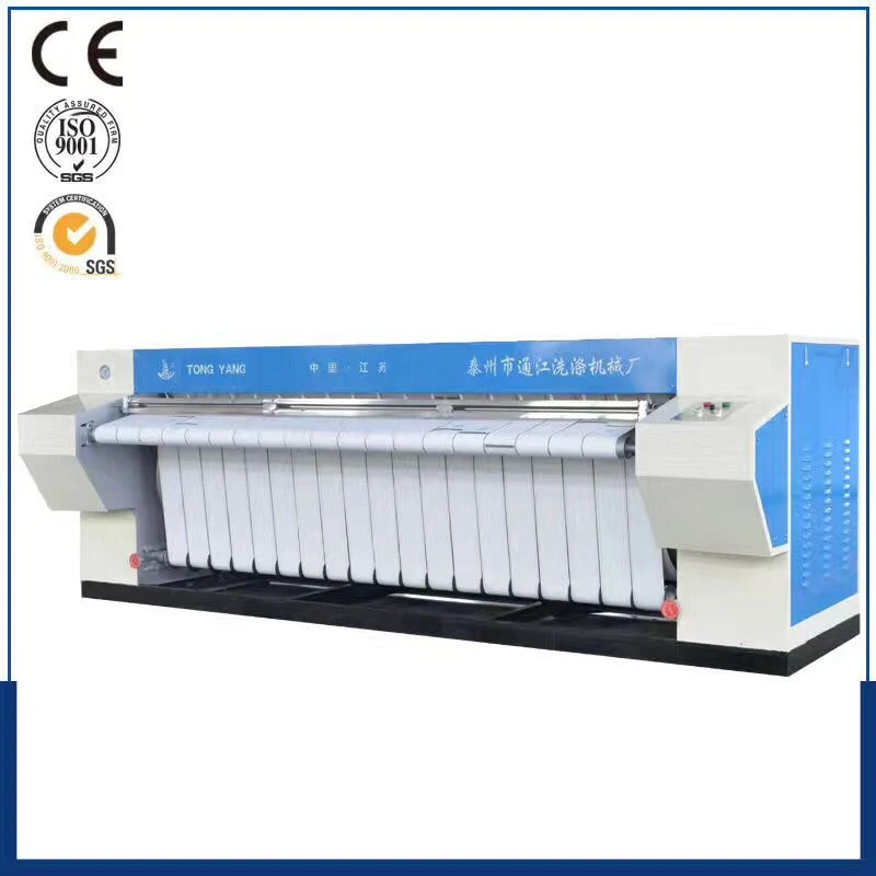 Small 1.5m Flatwork Ironer Ironing Machine Used on Ships (Single Roller)