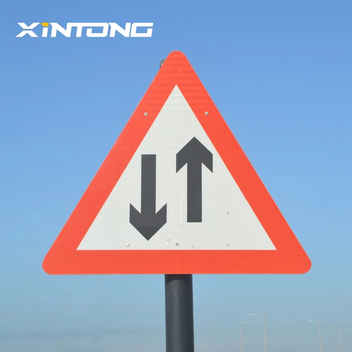 Public Hospital Xintong 60mm Traffic Safety Stop Warning Sign with Factory Price