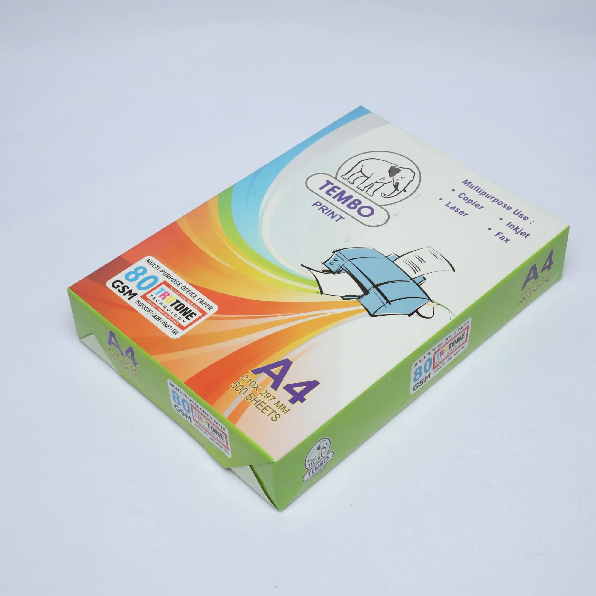 Hot Sales Factory papier A4 blanc 80 impression GSM 500 feuilles