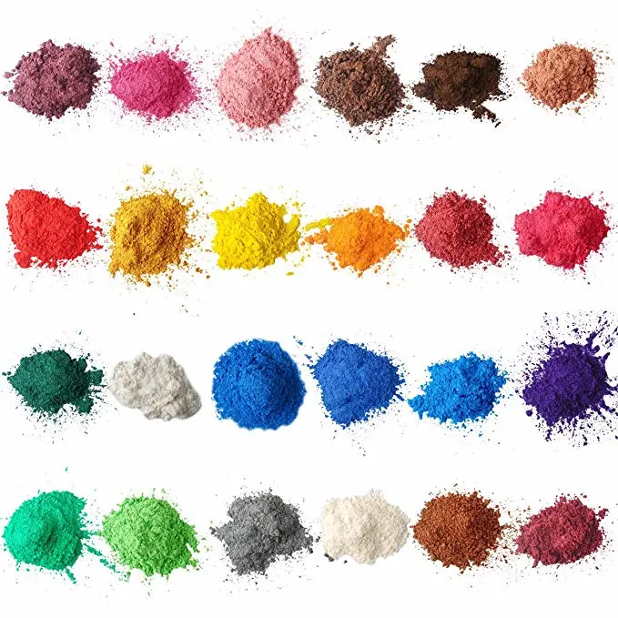 Epoxy Resin Dye Mica Pigment Powder for Epoxy Resin Candle Making