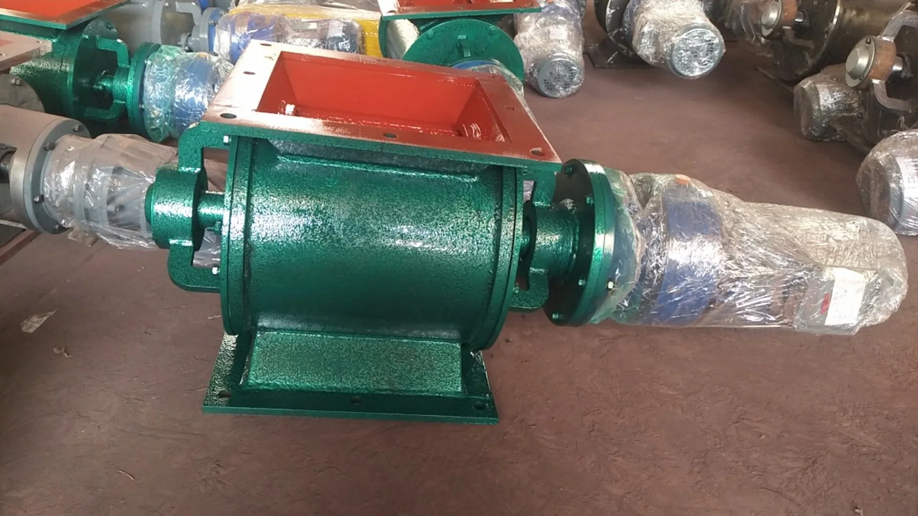 Cheap Factory Price Cast Iron Rotary Airlock Valve Feeder Star Discharger