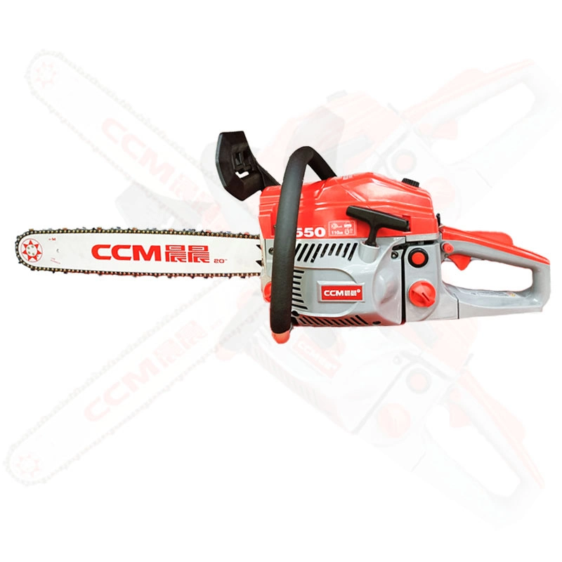 Hot Sale Garden Tool 54.8cc Chainsaw Gasoline Chain Saw Wood Cutting Machine