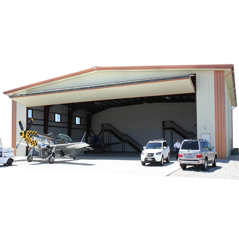 Modern Aircraft Hangar Prefab Grue Hangar Steel Structure