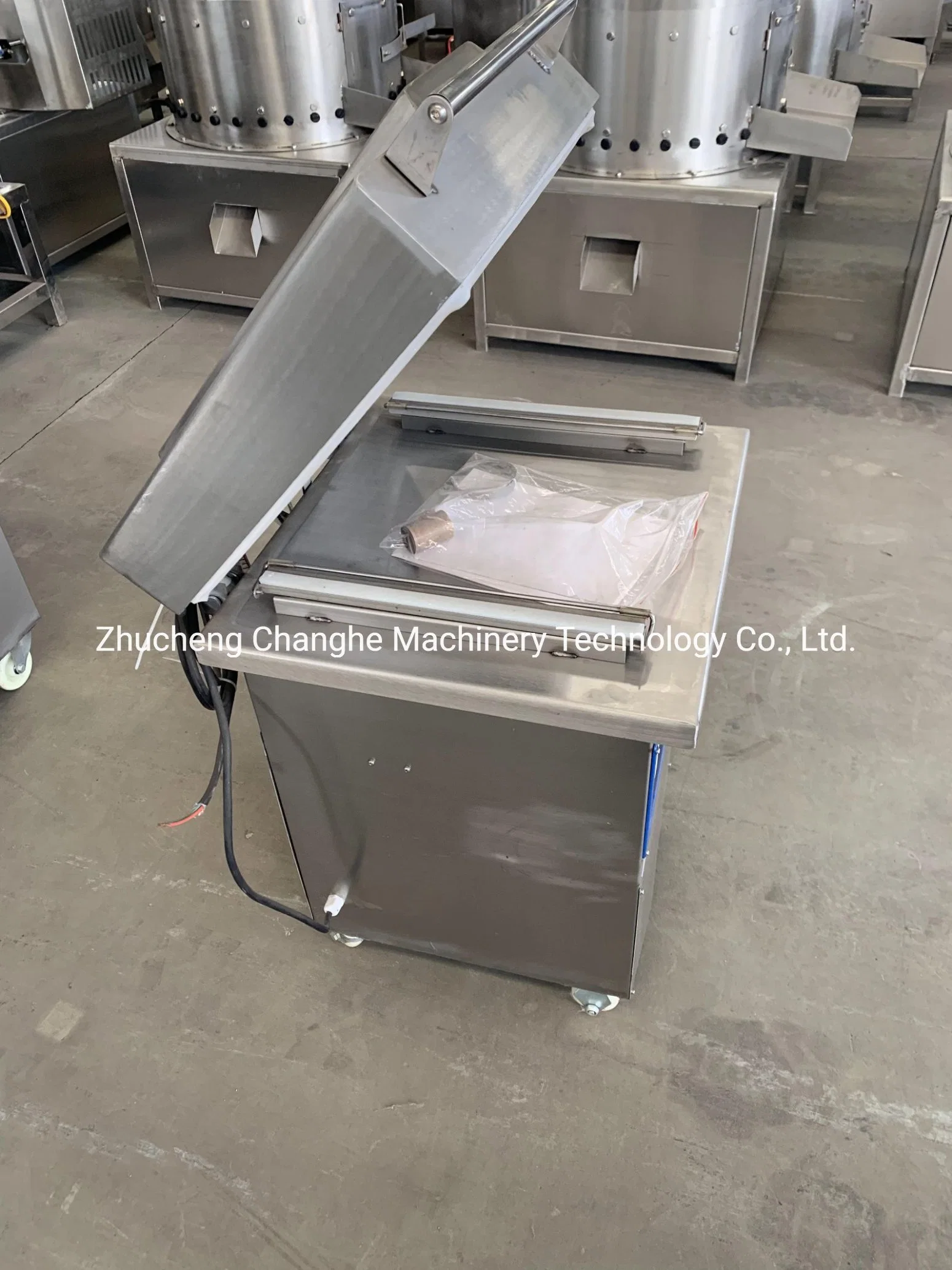 Continuous Marinated Duck Neck Packaging Equipment for Corn Vacuum Sealing Machine