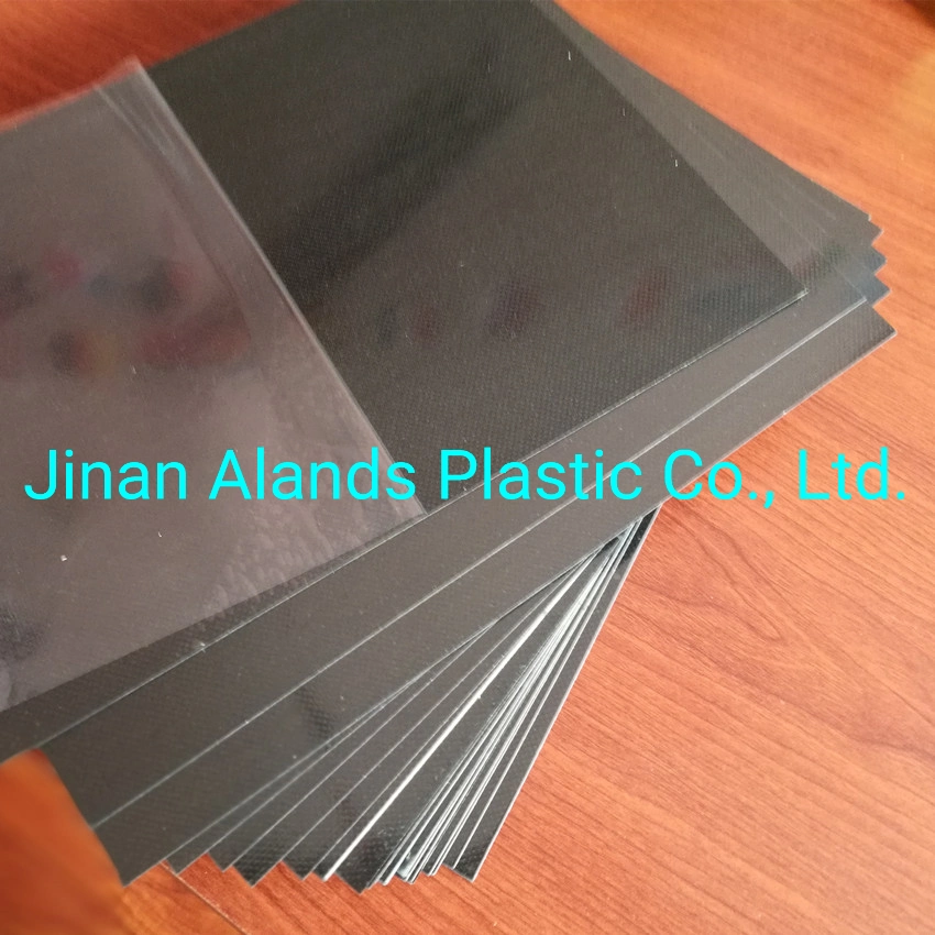 1.5mm Black Transparent Film Self Adhesive PVC Sheet for Photo Album