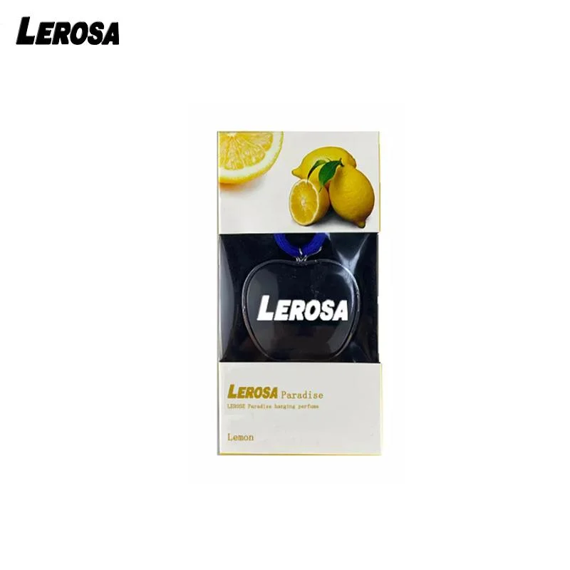 Wholesale Price Factory Manufacturer Long Lasting Fresh Smell Good Quality Hot Sales Lemon Car Handing Air Perfume for Fresh Air