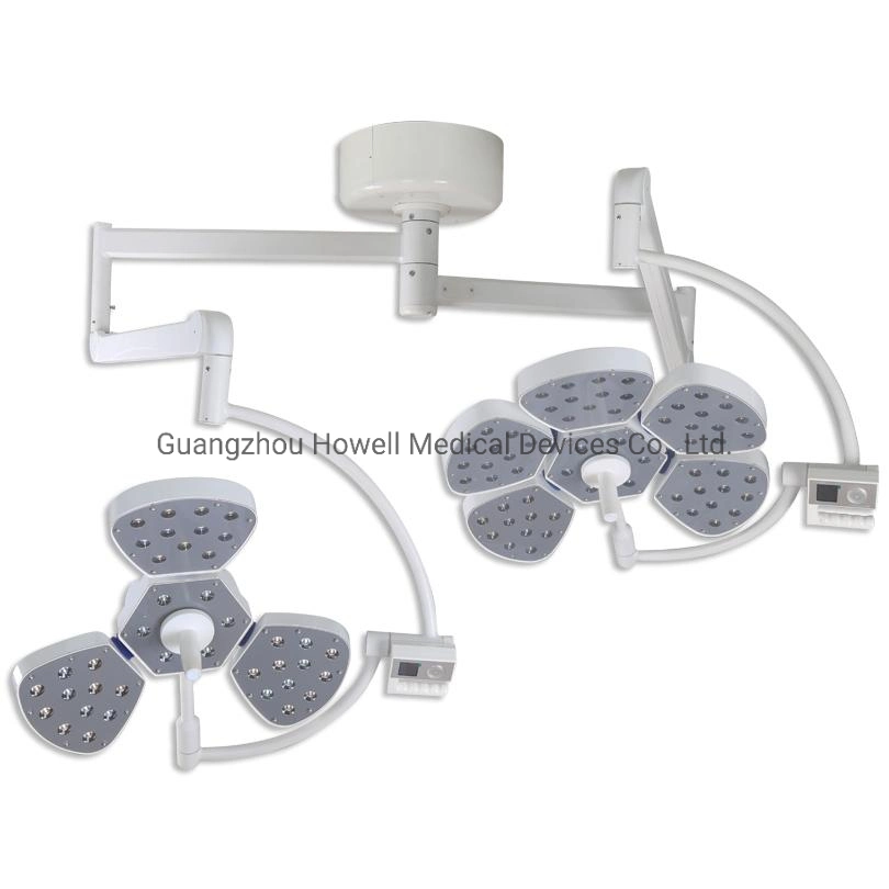 Petal Ceiling Type LED Shadowless Surgical Lamp Adjustable 3700K-5000K He-L5/L3