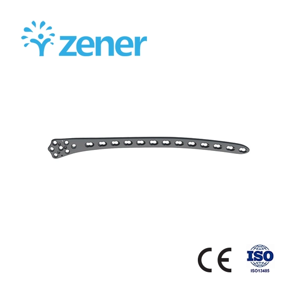 Distal Lateral Femoral (Condylar) Locking Compression Plate (LISS),Titanium Alloy, Orthopedic Implant, Trauma, Surgical, Medical Instrument Set, with CE/ISO/FDA