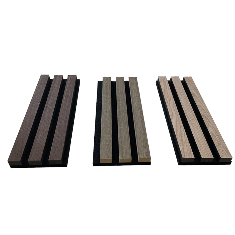 Acoustic Polyester Fiber Ceiling Wood Wall Slats Felt Soundproofing Panel