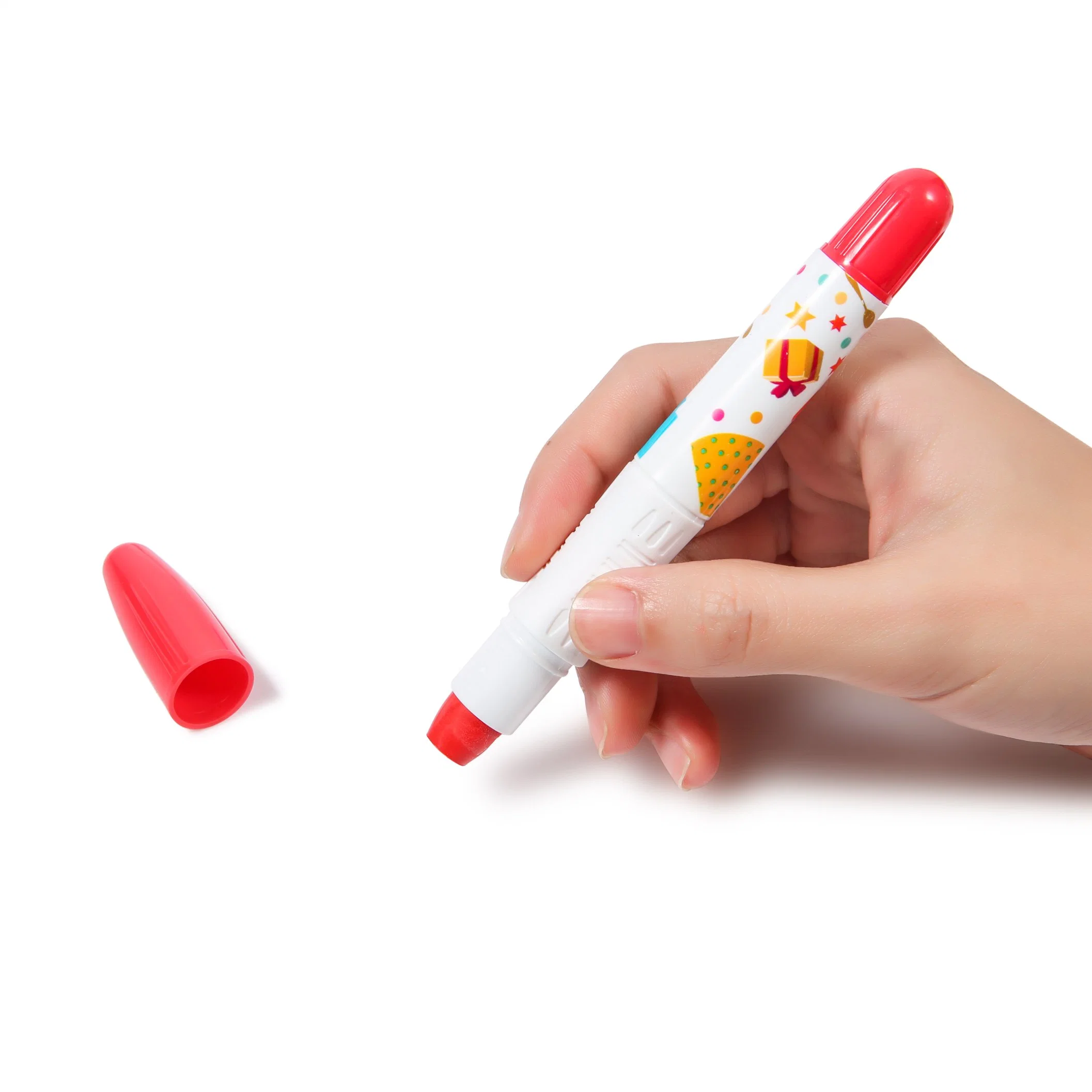 Manufacture de la Papeterie OEM Portemine gel blanc marqueur Conseil Pen Pen enfant dessin au crayon de plomb au bureau de l'École de la promotion de la publicité de stylo plume stylo à bille