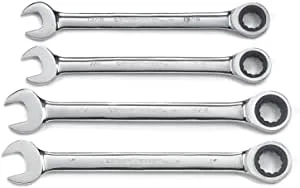 OEM Custom / Standard Gearwrench 5 PC. 12 PT. Ratcheting Combination Wrench Set