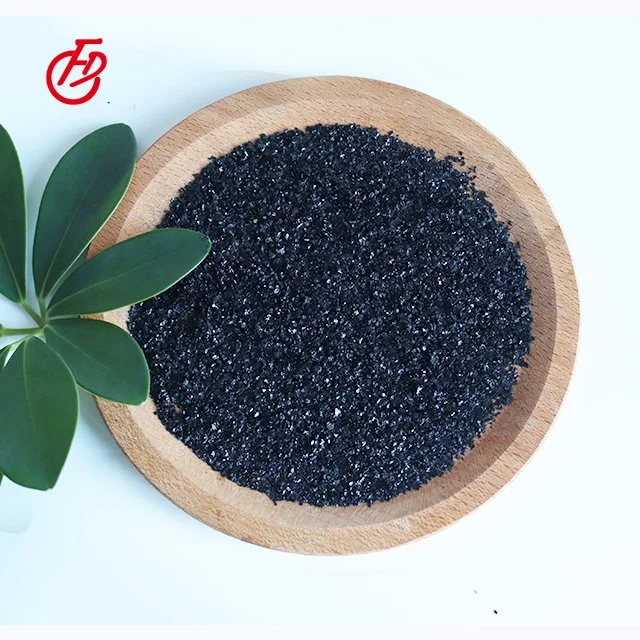 Potassium Humate Salts 68514-28-3 Price Dry Powder Super Humic Acid Shiny Flakes 98 Organic Fertilizer Potassium Humate