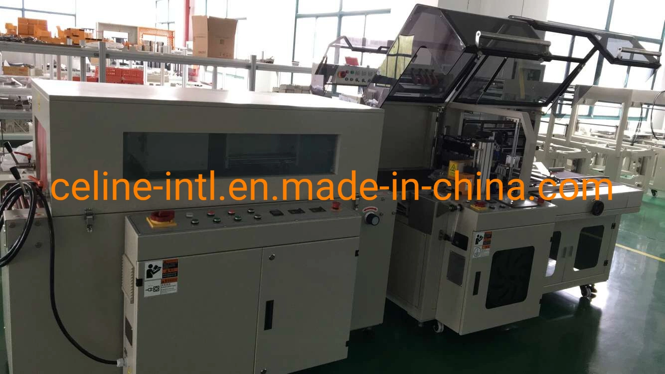 Stationery/Food/Cosmetic/Pharmaceutical Product Box POF Film Overall Shrink Wrapping Packing Machine