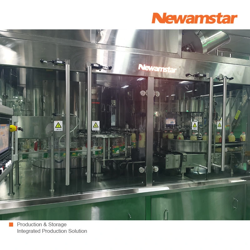 Newamstar Edible Oil/Soy Sauce/Vinegar and Other Liquid Condiment Filling Machine