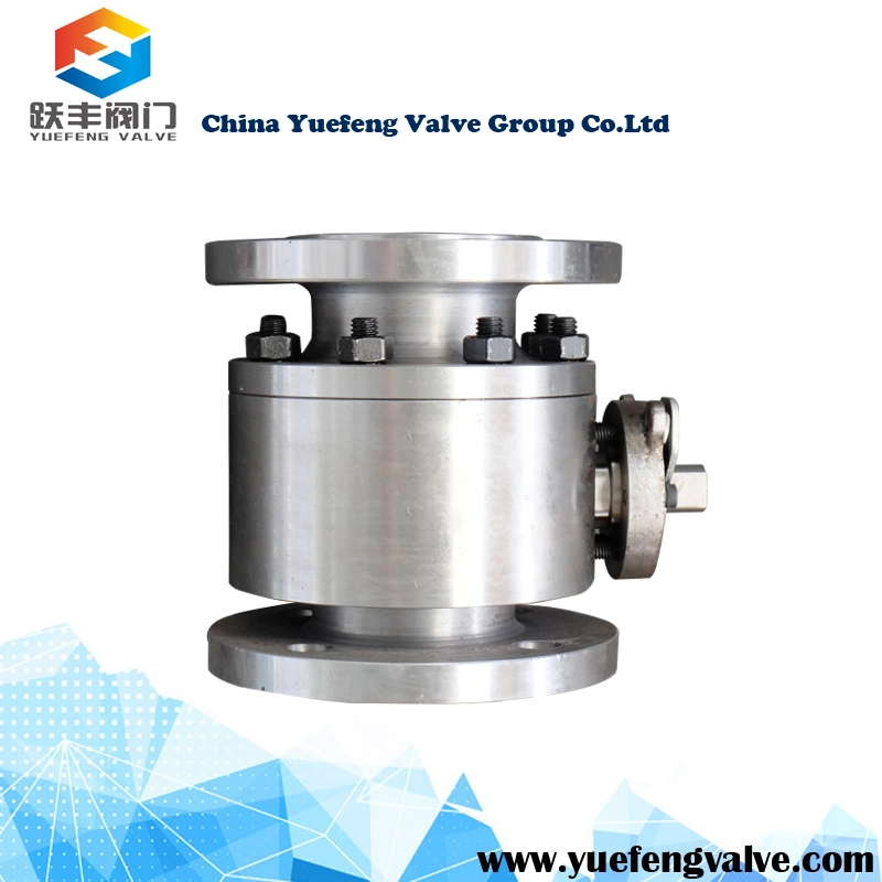 API 6D Stainless Steel/Carbon Flange Side Entry Trunnion Ball Valve