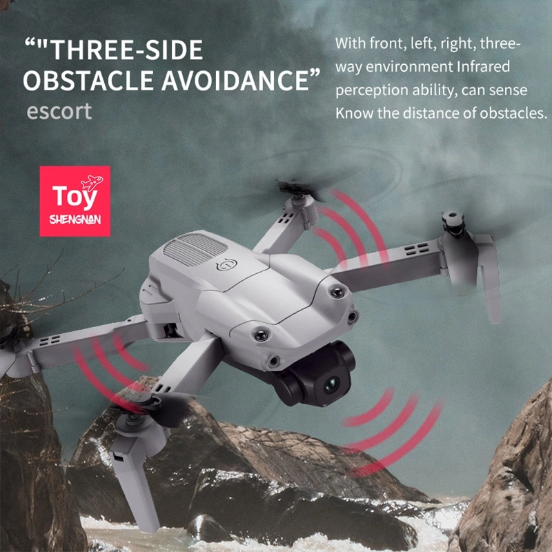 E99 Uav 4K HD Aerial Photography Three-Sided Obstacle Avoidance Four-Axis Aircraft Remote Control Airplane Toy